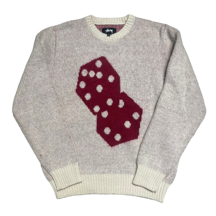 楽天市場】【中古】Stussy 21AW 117097 DICE MOHAIR SWEATER モヘア 