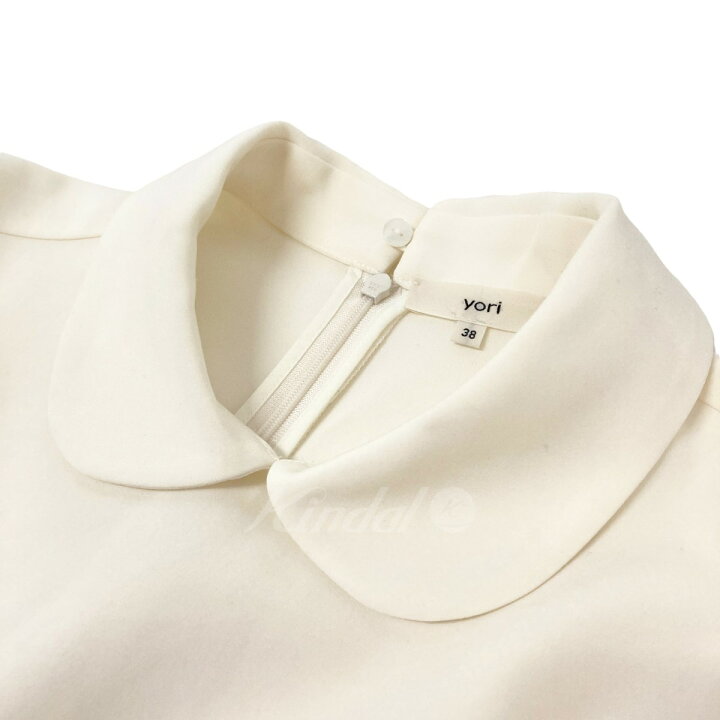 楽天市場】【中古】yori ラウンドカラードレスブラウス 22SS YR2221  