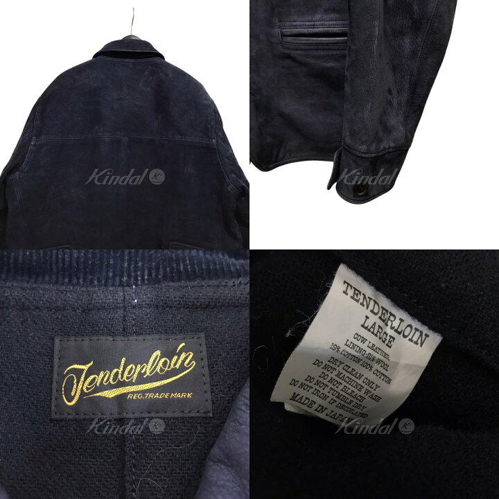楽天市場】【中古】TENDERLOIN ｢T-DRIVING JKT N｣ヌバックカウレザー 