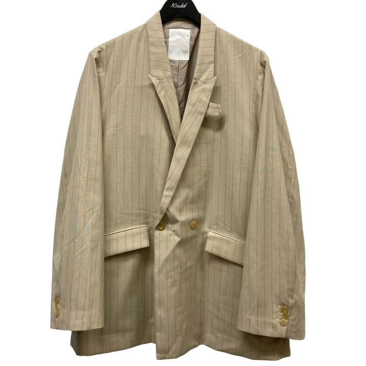 楽天市場】【中古】whowhat 「DOUBLE BREASTED JACKET-BEIGE  