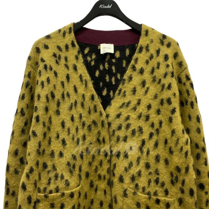 楽天市場】【中古】jonnlynx モヘア混レオパード柄カーディガン JK106  