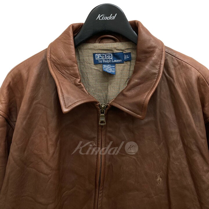 楽天市場】【中古】POLO RALPH LAUREN 90s ラムレザージャケット 