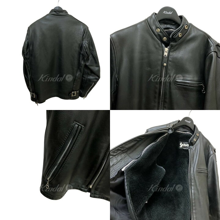 楽天市場】【中古】SCHOTT シングルライダースジャケット ボアライナー 