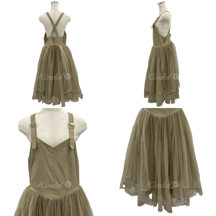 楽天市場】【中古】noir kei ninomiyaチュールドレス ベージュ サイズ  