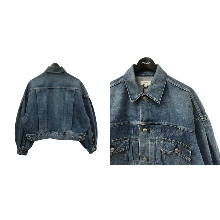楽天市場】【中古】HYKE 23SS バルーンスリーブ デニムジャケット 