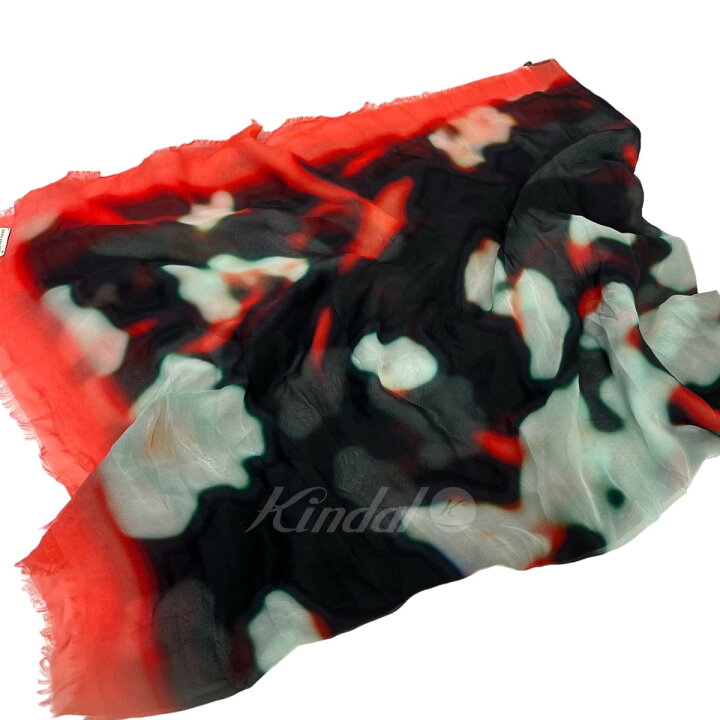 楽天市場】【中古】DRIES VAN NOTEN シルクスカーフ レッド 【030224 