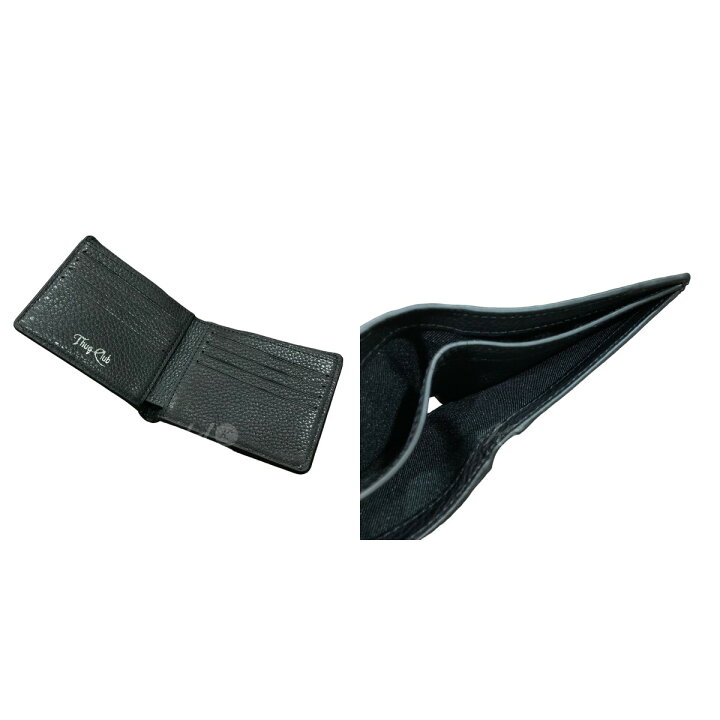 楽天市場】【中古】THUG CLUB ｢ROCK WALLET｣2つ折り財布 ブラック 