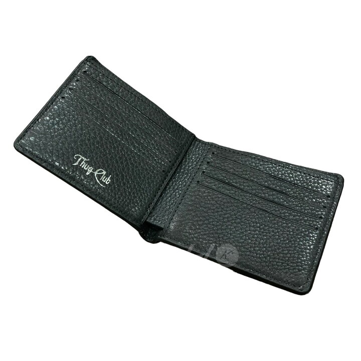楽天市場】【中古】THUG CLUB ｢ROCK WALLET｣2つ折り財布 ブラック 