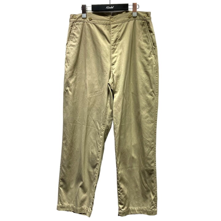 楽天市場】【中古】COMOLI22SS コットンチノ オーバーパンツ V01-03006 