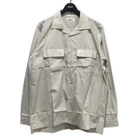 【中古】Riprap　SEMIOPEN COLLAR SHIRTS オープンカラーシャツ グレー サイズ：XL 【030224】（リップラップ）