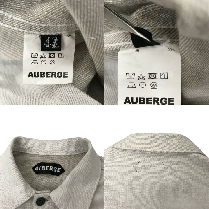 楽天市場】【中古】AUBERGE PREMIER デニムジャケット オフホワイト 