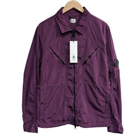 【中古】C．P COMPANYChrome Overshirt Jacket ジャケット パープル サイズ：L【価格見直し】