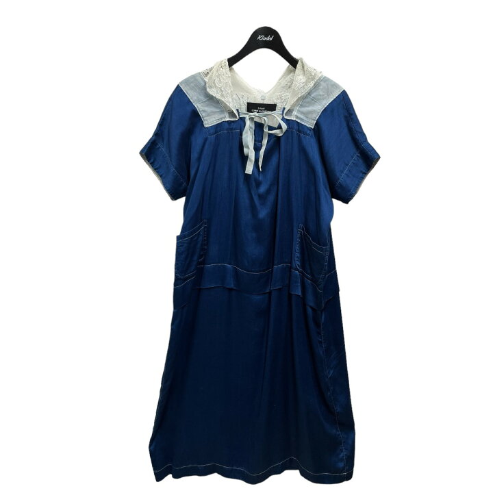 楽天市場】【中古】tricot COMME des GARCONS インディゴ染フラワー  