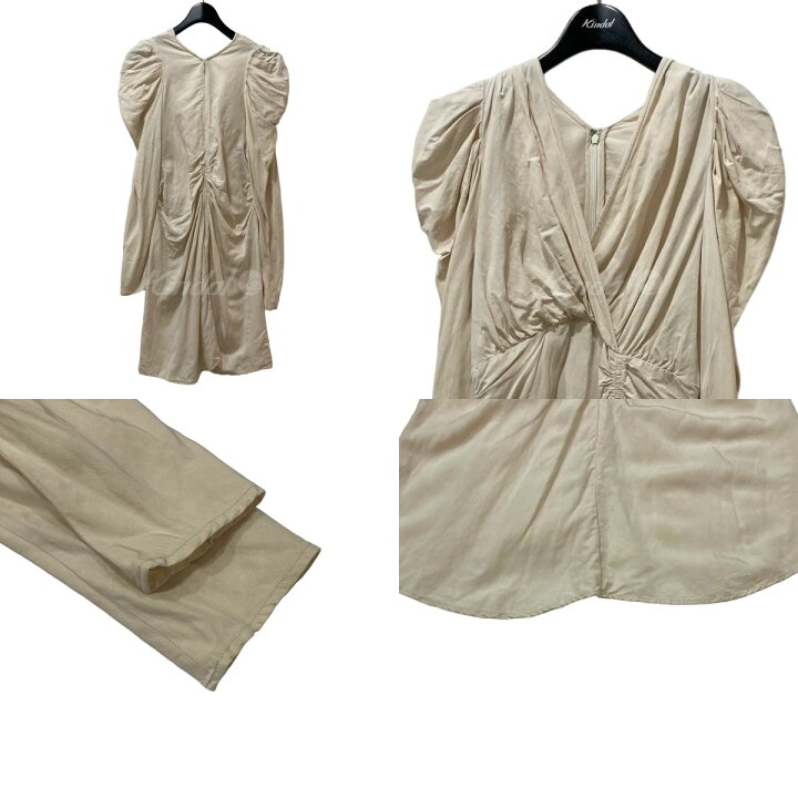 楽天市場】【中古】CASA FLINE パフスリーブ ギャザーミニワンピース  