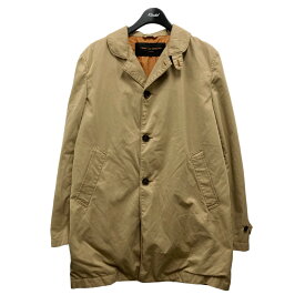 【中古】COMME des GARCONS HOMME　ステンカラーコート 15AW HP-C009 ベージュ サイズ：M 【050224】（コムデギャルソンオム）