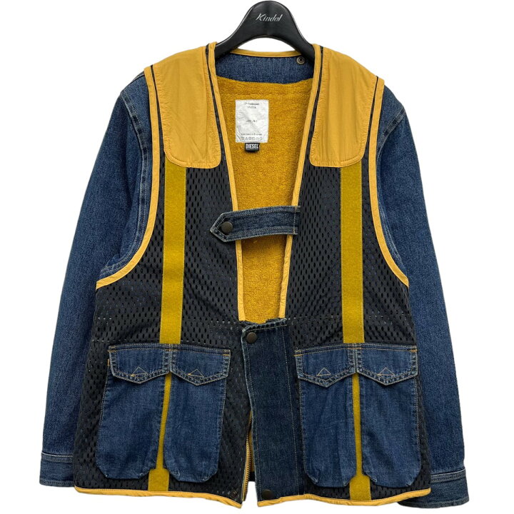 楽天市場】【中古】DIESEL × GR-Uniforma ベストデニムドッキング 