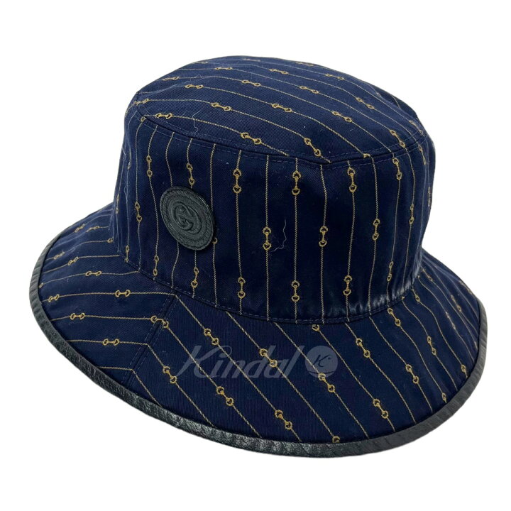 楽天市場】【中古】GUCCIリバーシブルバケットハット ベージュ 