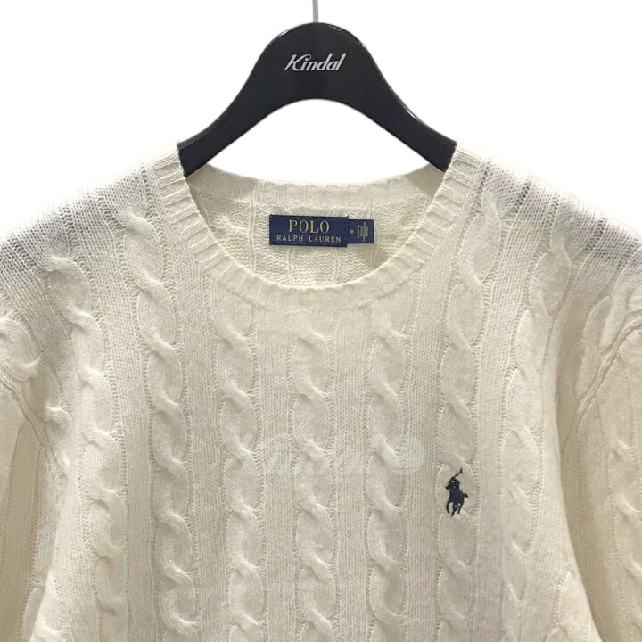 楽天市場】【中古】POLO RALPH LAUREN カシミヤ混ウールケーブルニット 