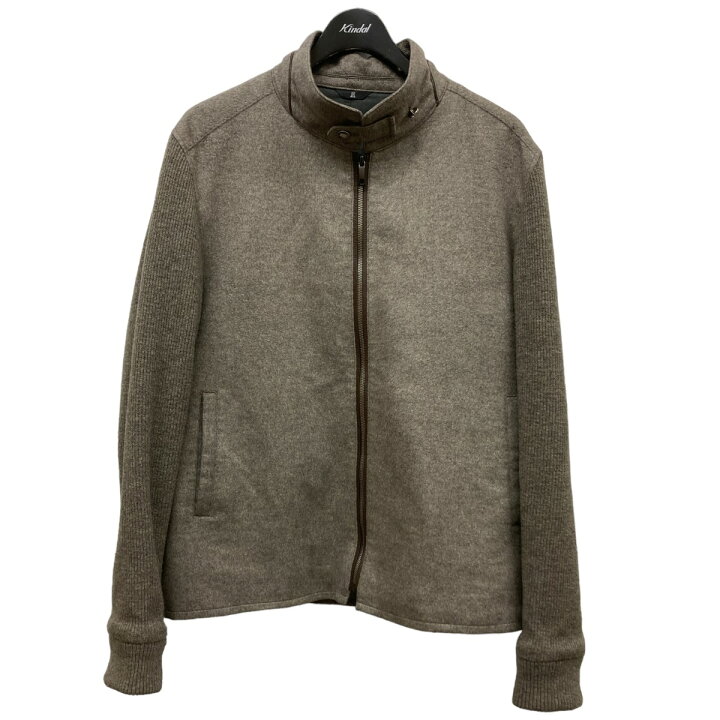 楽天市場】【中古】LANVIN COLLECTION シルクカシミヤ袖ニット切替  
