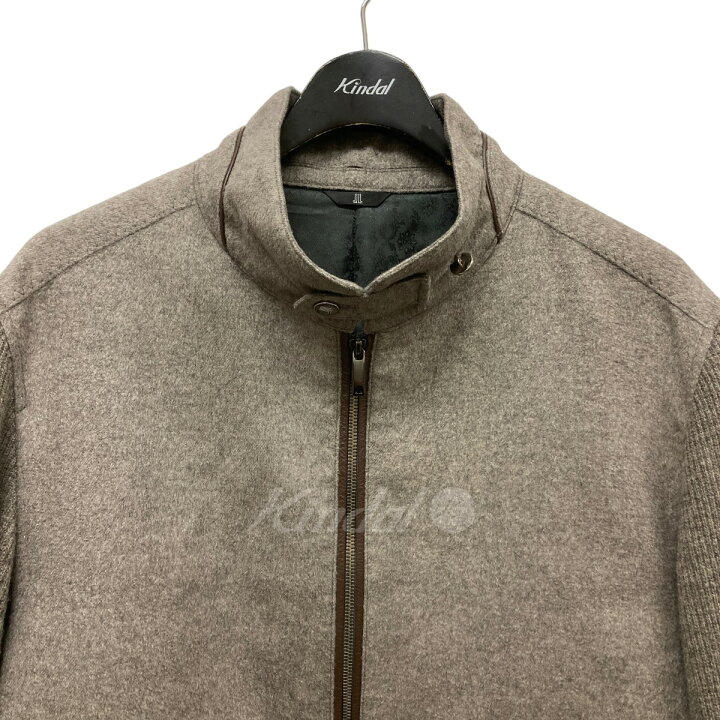 楽天市場】【中古】LANVIN COLLECTION シルクカシミヤ袖ニット切替  
