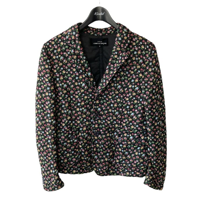 楽天市場】【中古】tricot COMME des GARCONS 中綿 花柄 ジャケット 