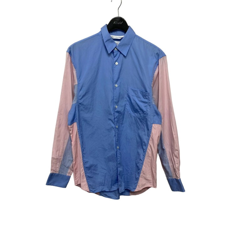 楽天市場】【中古】COMME des GARCONS SHIRT×VISVIM バイカラーシャツ 