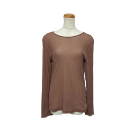 【中古】6(ROKU) BEAUTY＆YOUTH　23SS NYLON TULLE TURTLE NECK ブラウン サイズ：F 【060224】（ロク ビューティーアンドユース）