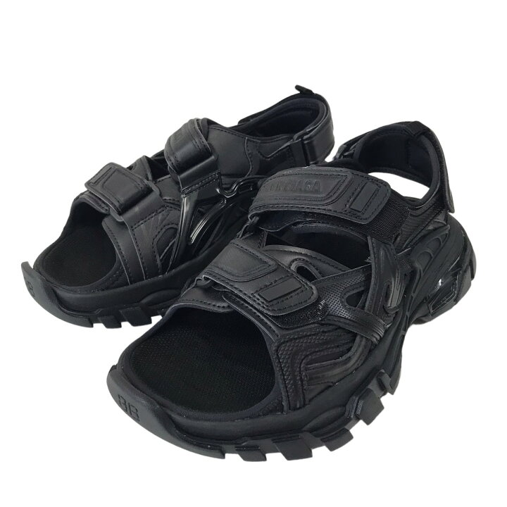 楽天市場】【中古】BALENCIAGAトラックサンダル 617543 ブラック 