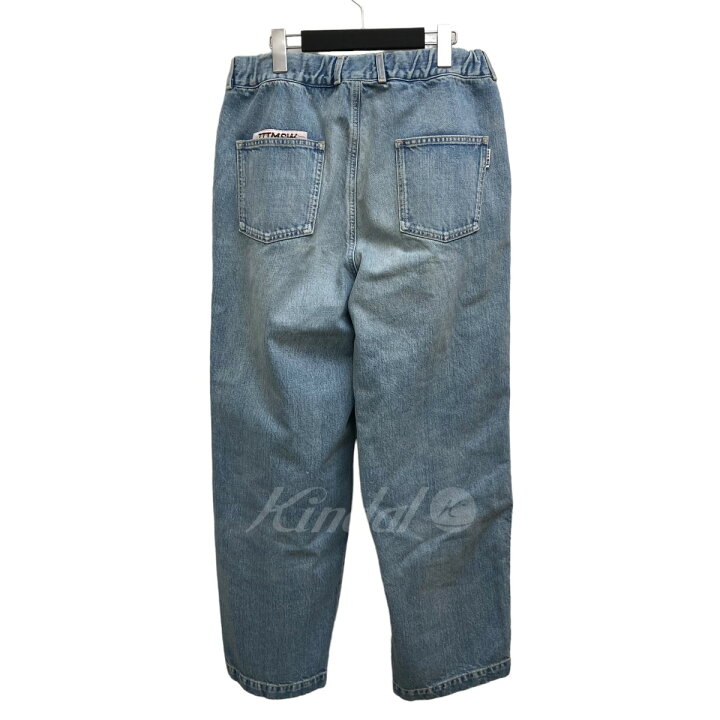 楽天市場】【中古】TTT MSWOrganic Cotton Wide Denim Pants デニム 