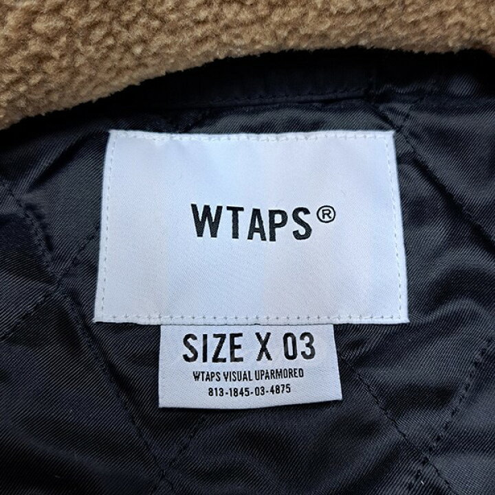 楽天市場】【中古】WTAPS21AW EAVES／JACKET／POPP．BOA ボアフリース  