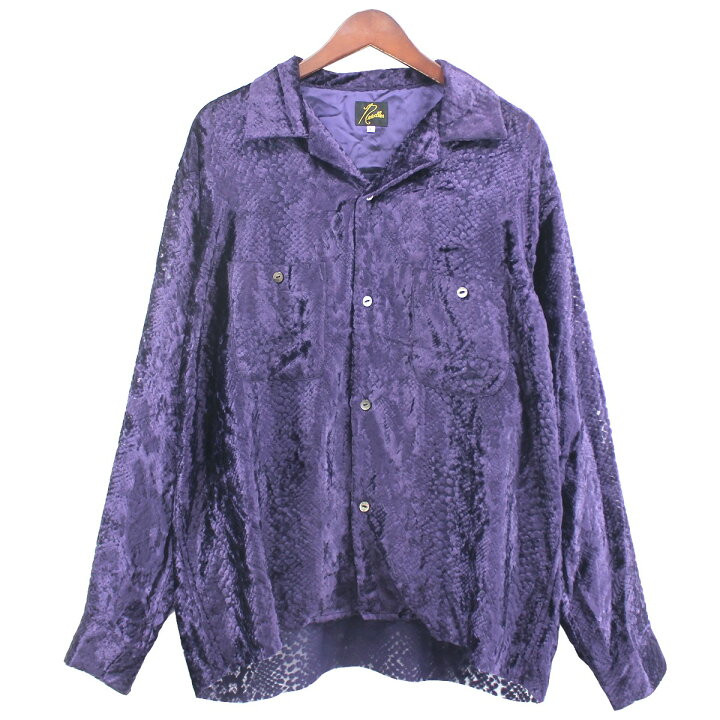 楽天市場】【中古】Needles21AW C．O．B．One-up Shirt Burnout 