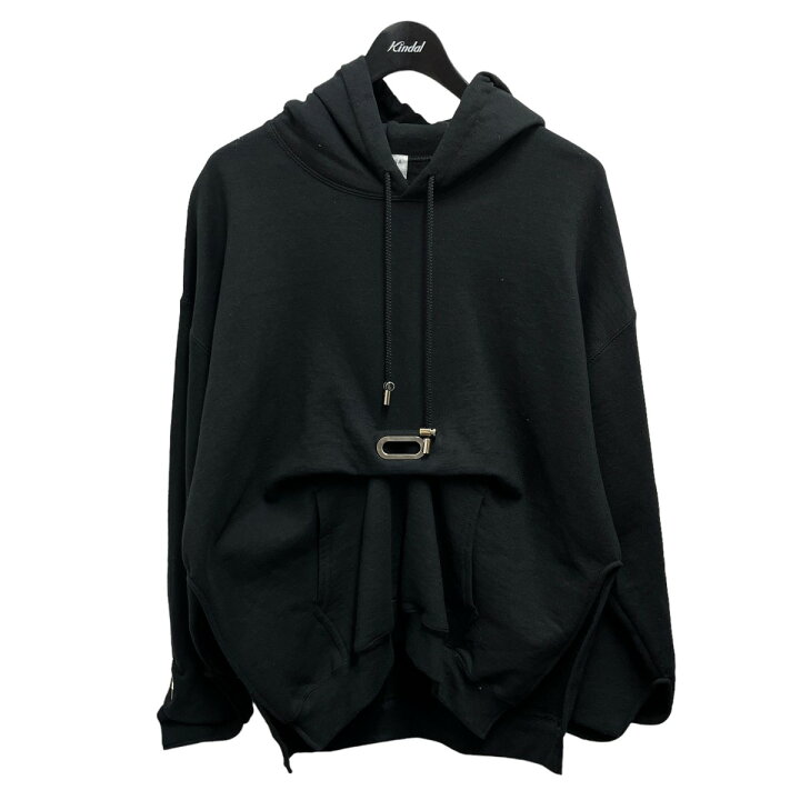 楽天市場】【中古】COLLINA STRADA 裏起毛パーカー ブラック サイズ  