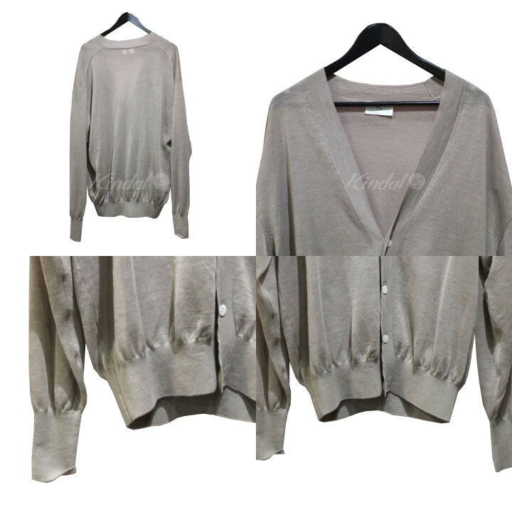 楽天市場】【中古】HERILL 22SS Ramie Highgauge Cardigan ラミー  
