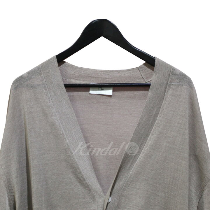 楽天市場】【中古】HERILL 22SS Ramie Highgauge Cardigan ラミー  