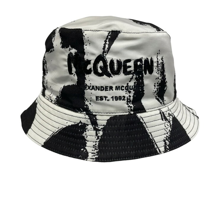 楽天市場】【中古】ALEXANDER McQUEENGRAFFITI ALLOVER HAT バケット 