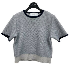 【中古】MURRAL　｢Jelly knit top｣ ジェリーニットトップ ブルー サイズ：2 【070224】（ミューラル）