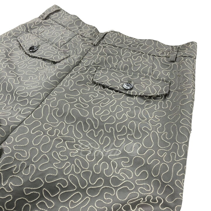 楽天市場】【中古】SEYTO 「Jacquard flare back slit pants  