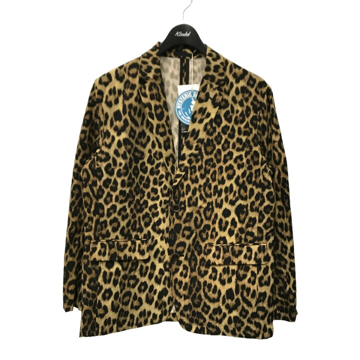楽天市場】【中古】HYSTERIC GLAMOUR LEOPARD柄 テーラードジャケット 