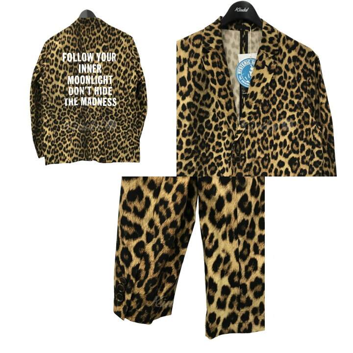 楽天市場】【中古】HYSTERIC GLAMOUR LEOPARD柄 テーラードジャケット 