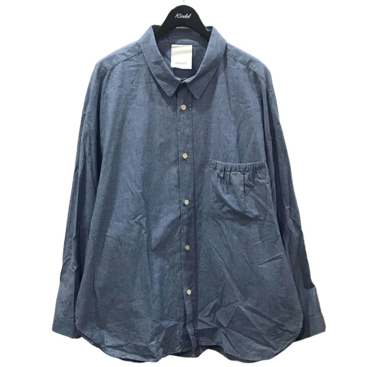 楽天市場】【中古】refomed シャンブレーシャツ WRIST PATCH WIDE 