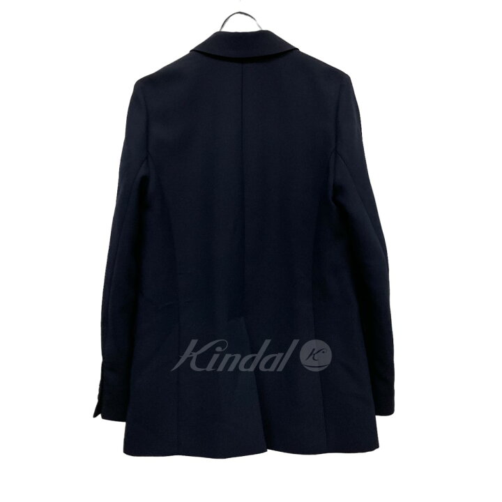 Carven Double Tailored Jacket 94-AB4 Navy Wool Vintage – 日本然  