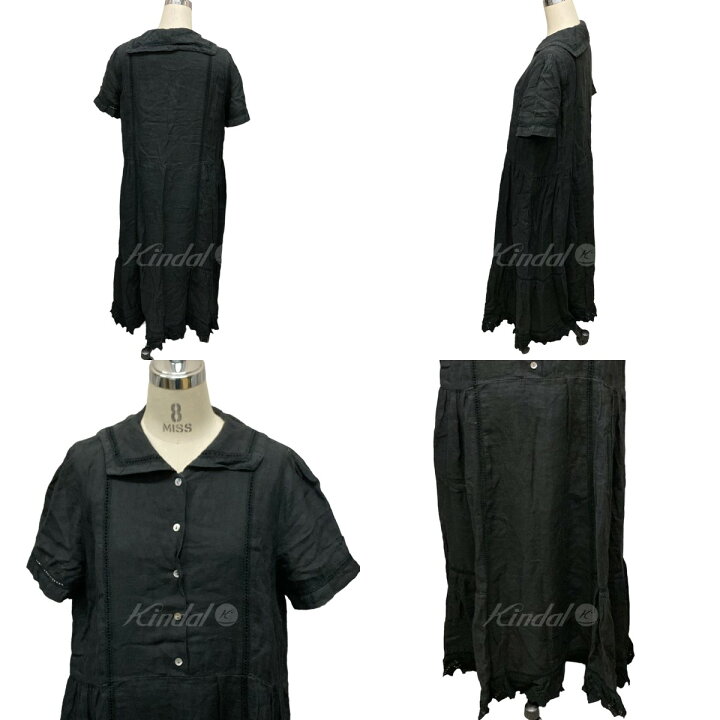 楽天市場】【中古】Ron Herman セーラーカラーリネンワンピース 