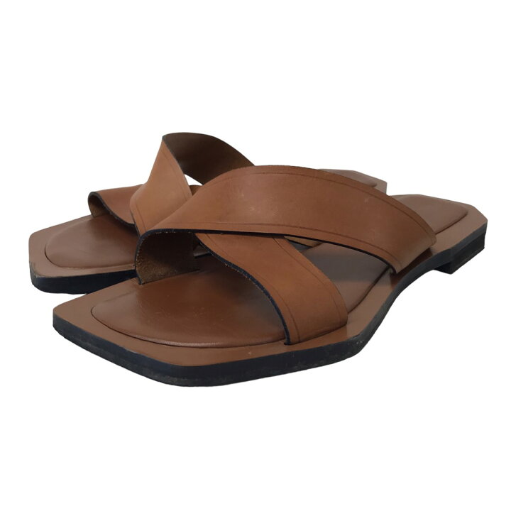 楽天市場】【中古】WALES BONNER｢CROSS SANDALS｣クロスサンダル 
