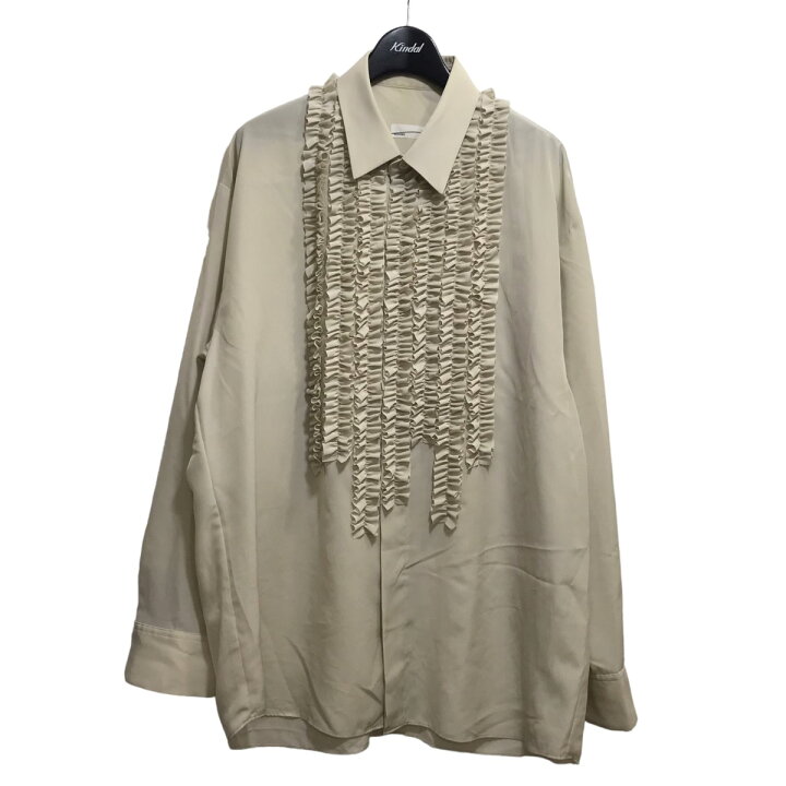 楽天市場】【中古】LAD MUSICIAN 23SS フリルシャツ 2123-104 ベージュ 