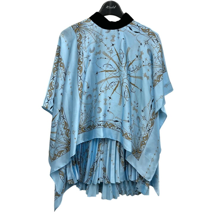 sacai ◇ シフォン バンダナ柄ブラウス 