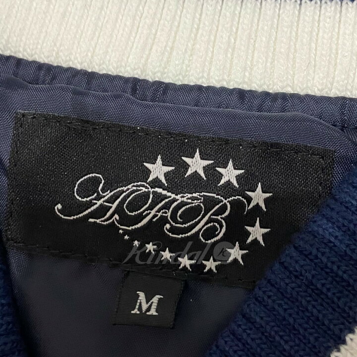 楽天市場】【中古】AFB 「Signature Stadium Jacket」スタジャン 
