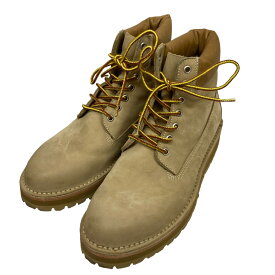 【中古】nonnative　｢WORKER LACE UP BOOTS COW LEATHER｣ ベージュ サイズ：41(26cm) 【090224】（ノンネイティブ）