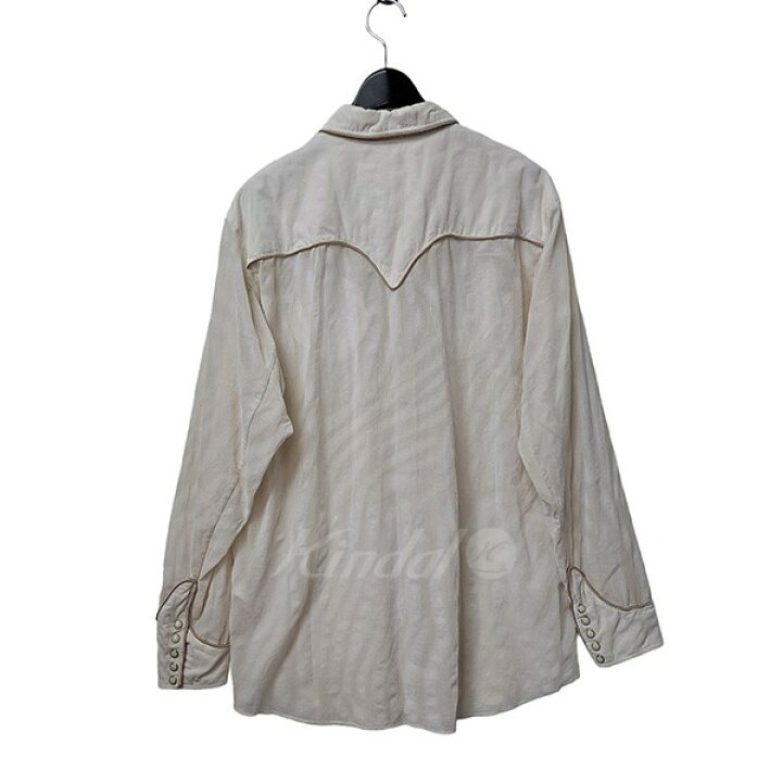 楽天市場】【中古】MASU22SS SEE THROUGH WESTERN SHIRTS シースルー 
