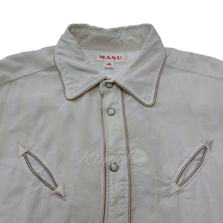 楽天市場】【中古】MASU22SS SEE THROUGH WESTERN SHIRTS シースルー 