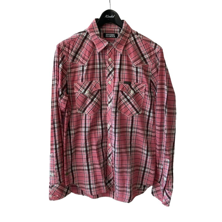 楽天市場】【中古】HYSTERIC GLAMOUR ウエスタンチェックシャツ 